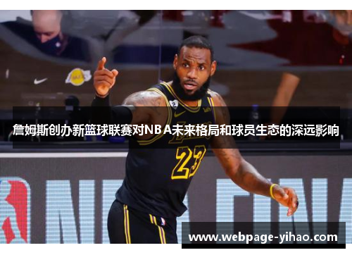 詹姆斯创办新篮球联赛对NBA未来格局和球员生态的深远影响